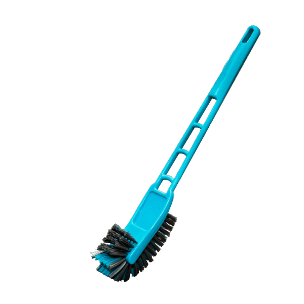 Duel hockey toilet brush